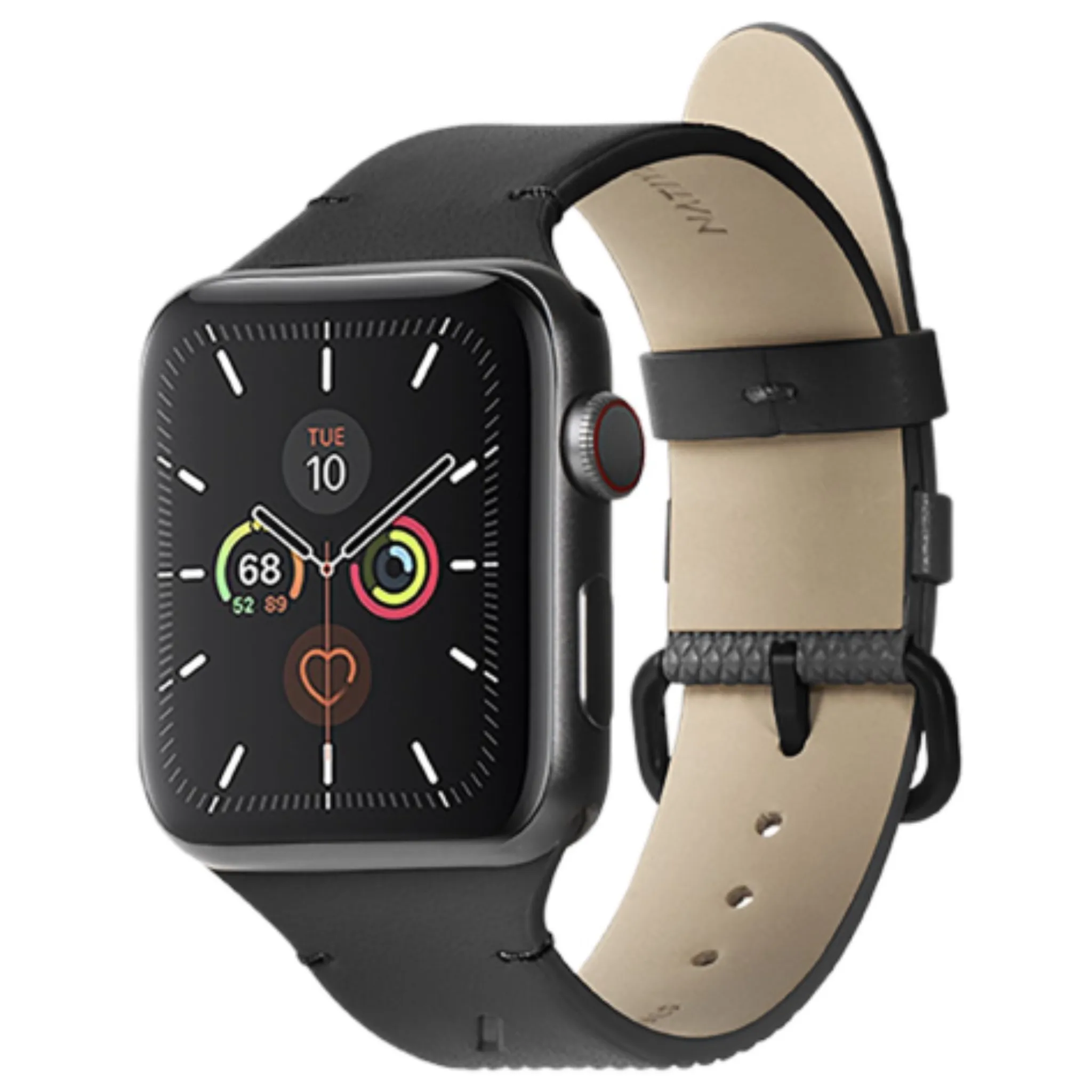 Ремешок Native Union (RE)Classic для Apple Watch 49/45/44/42 мм, черный