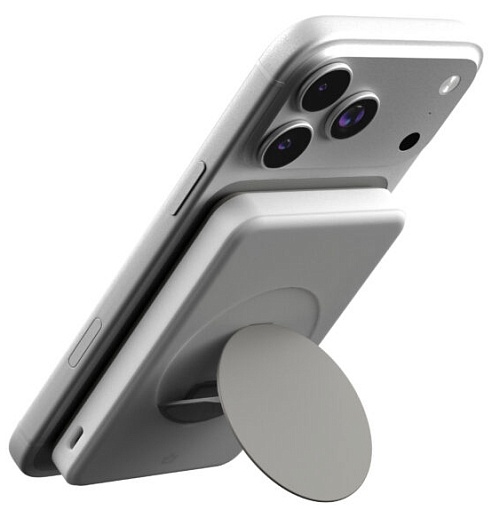 Внешний аккумулятор "vlp" Solid Energy 5000 mAh, Qi2 20W, белый